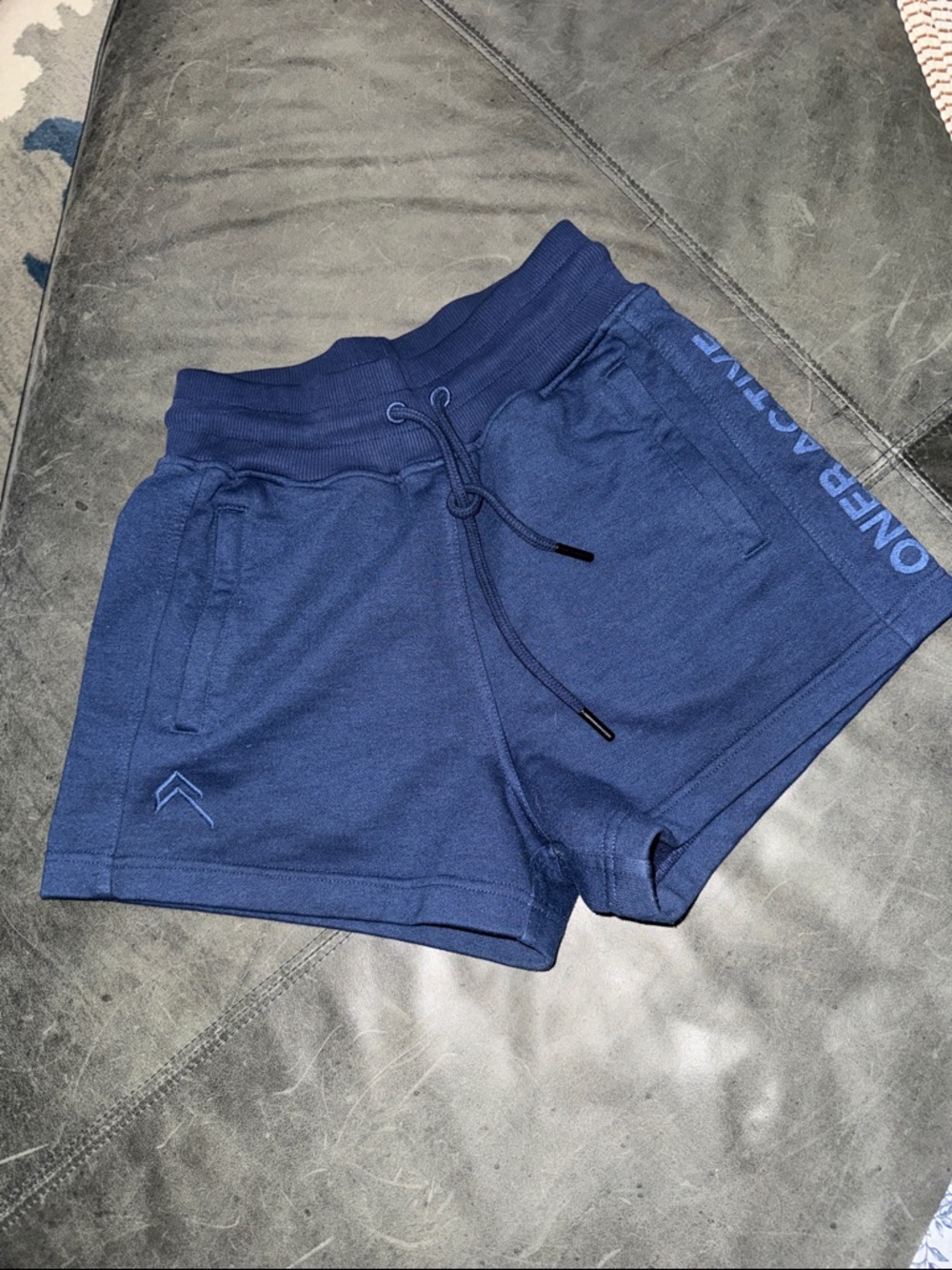Oner Active Midnight Blue Drawstring Athletic Shorts